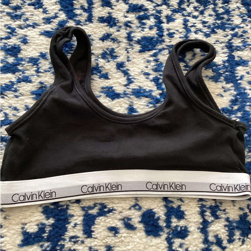 Girls  Black Sports Bra with Colorful Panties and black tights - Picture 15 of 16